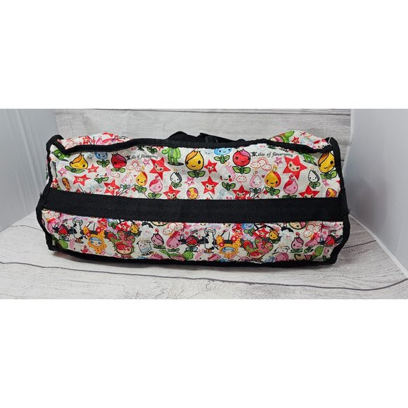 RARE XL Tokidoki LeSportsac Weekender Duffle Bag Purse 1st Edition 22" - Picture 7 of 13